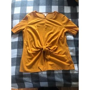 Front accent blouse
